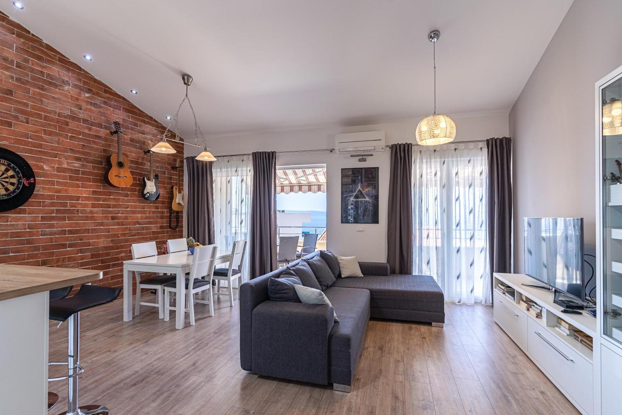 Apartments Angela Makarska Bagian luar foto