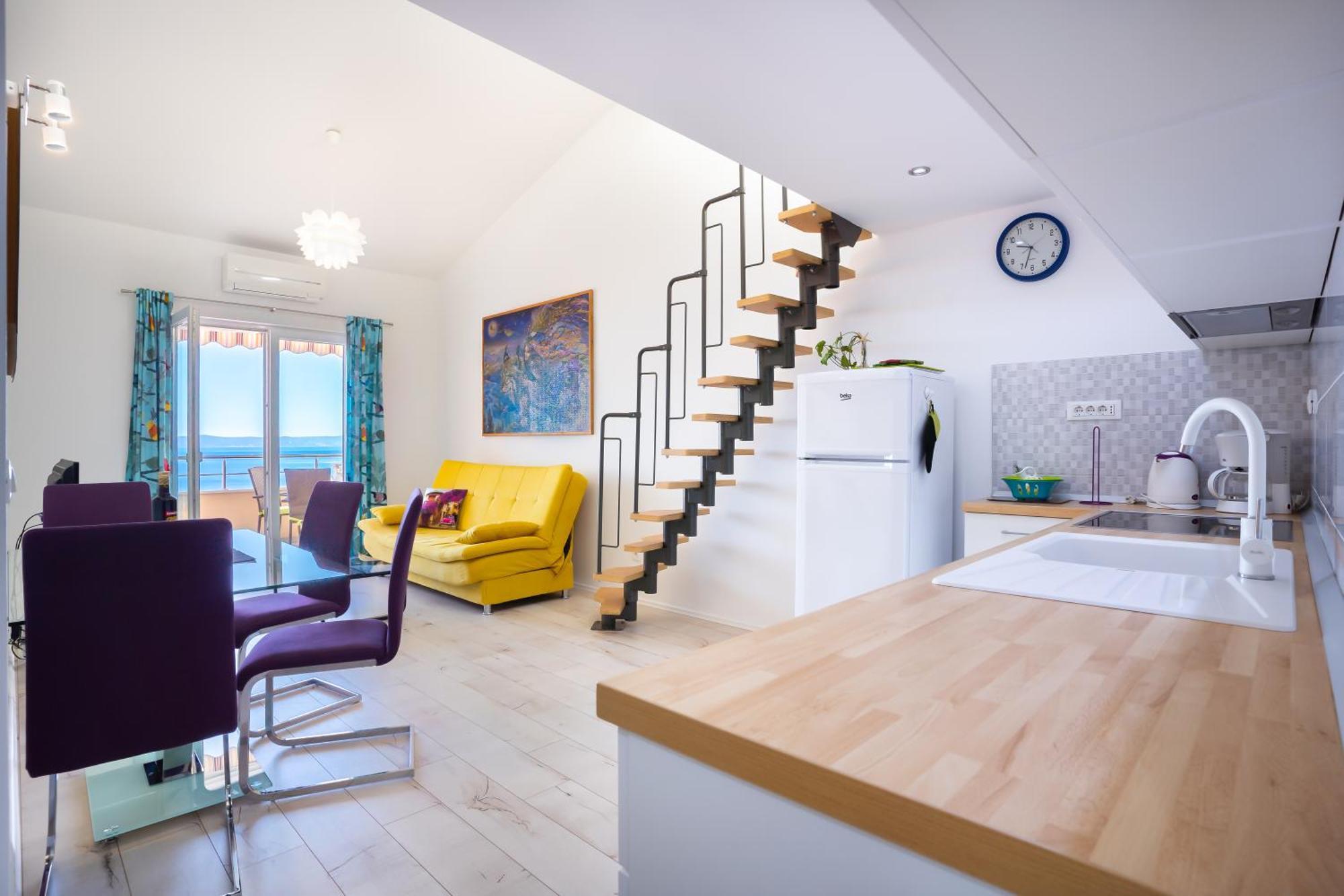 Apartments Angela Makarska Bagian luar foto